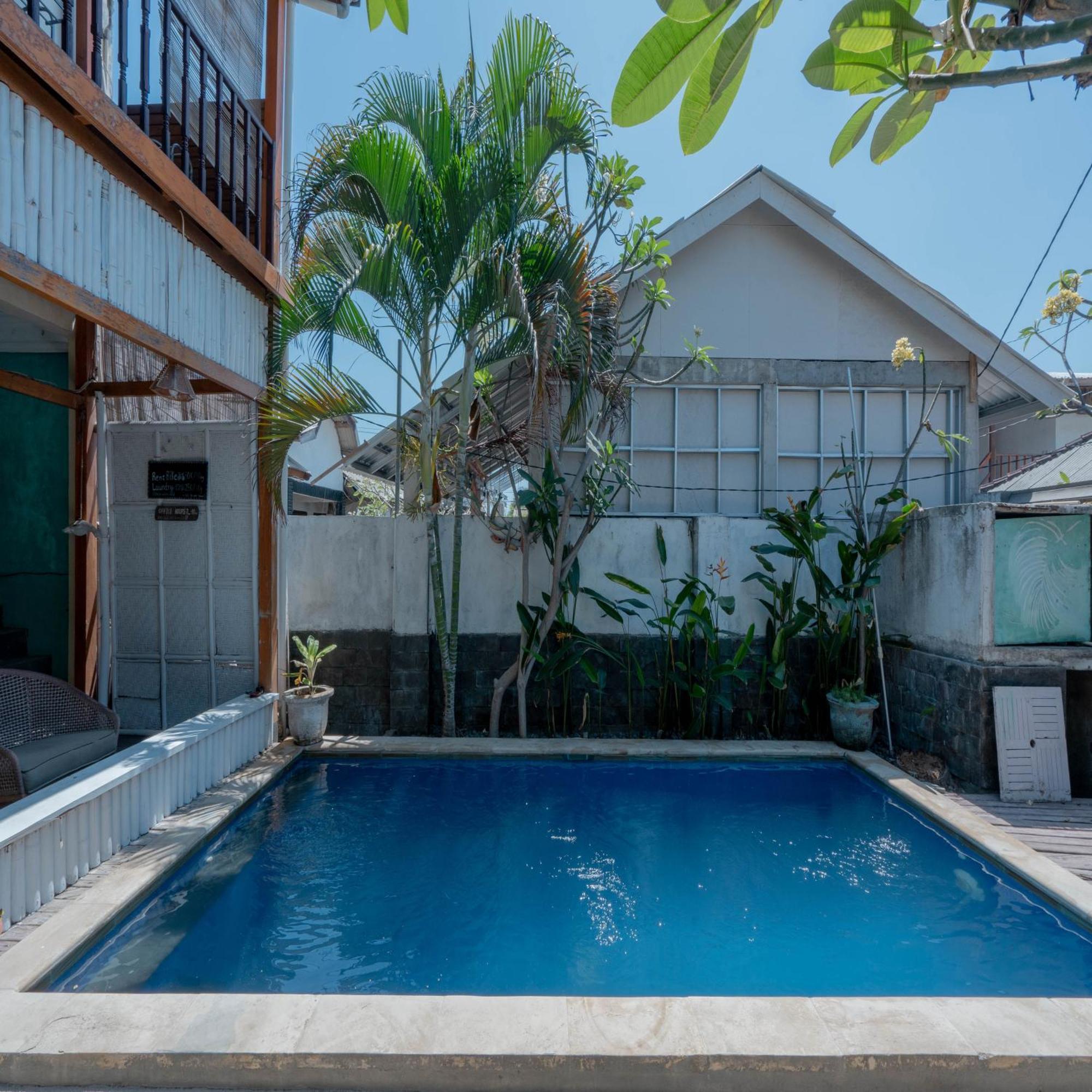 Gili White Bamboo Resort Gili Trawangan Exteriör bild